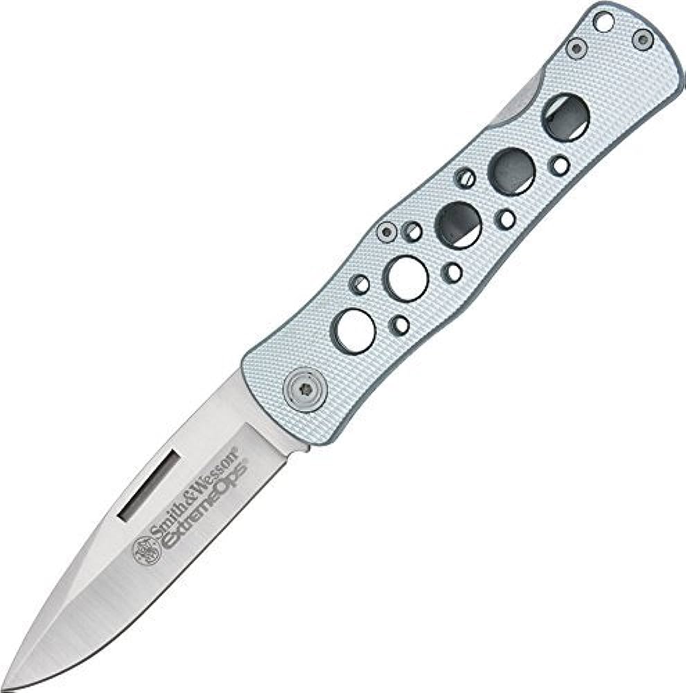 NAVAJA SMITH AND WESSON EXTREME OPS LOCKBACK ALUMINUM FOLDER