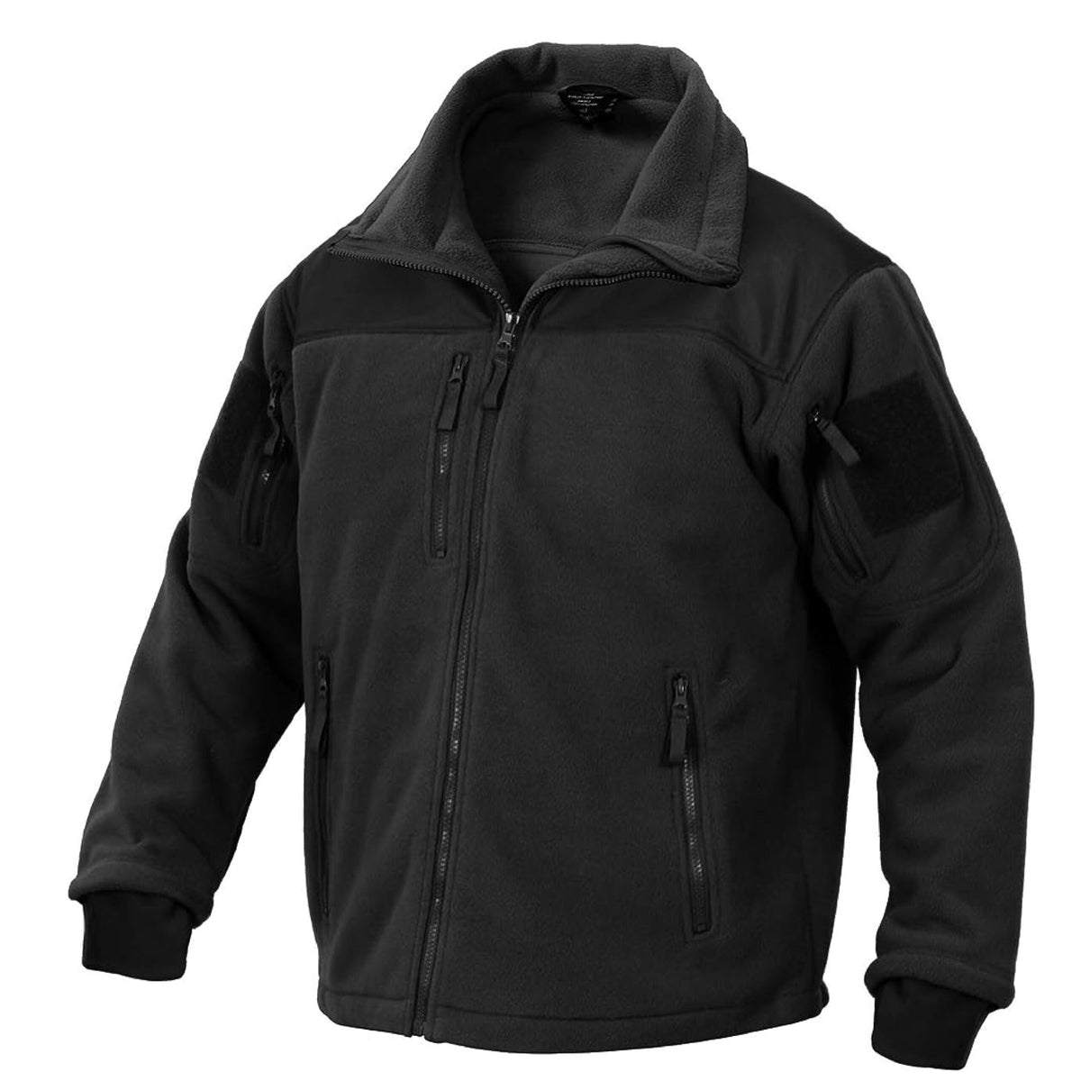 JACKET ROTHCO SPECIAL OPS TACTICAL FLEECE – BLACK TALLA L - vista 2
