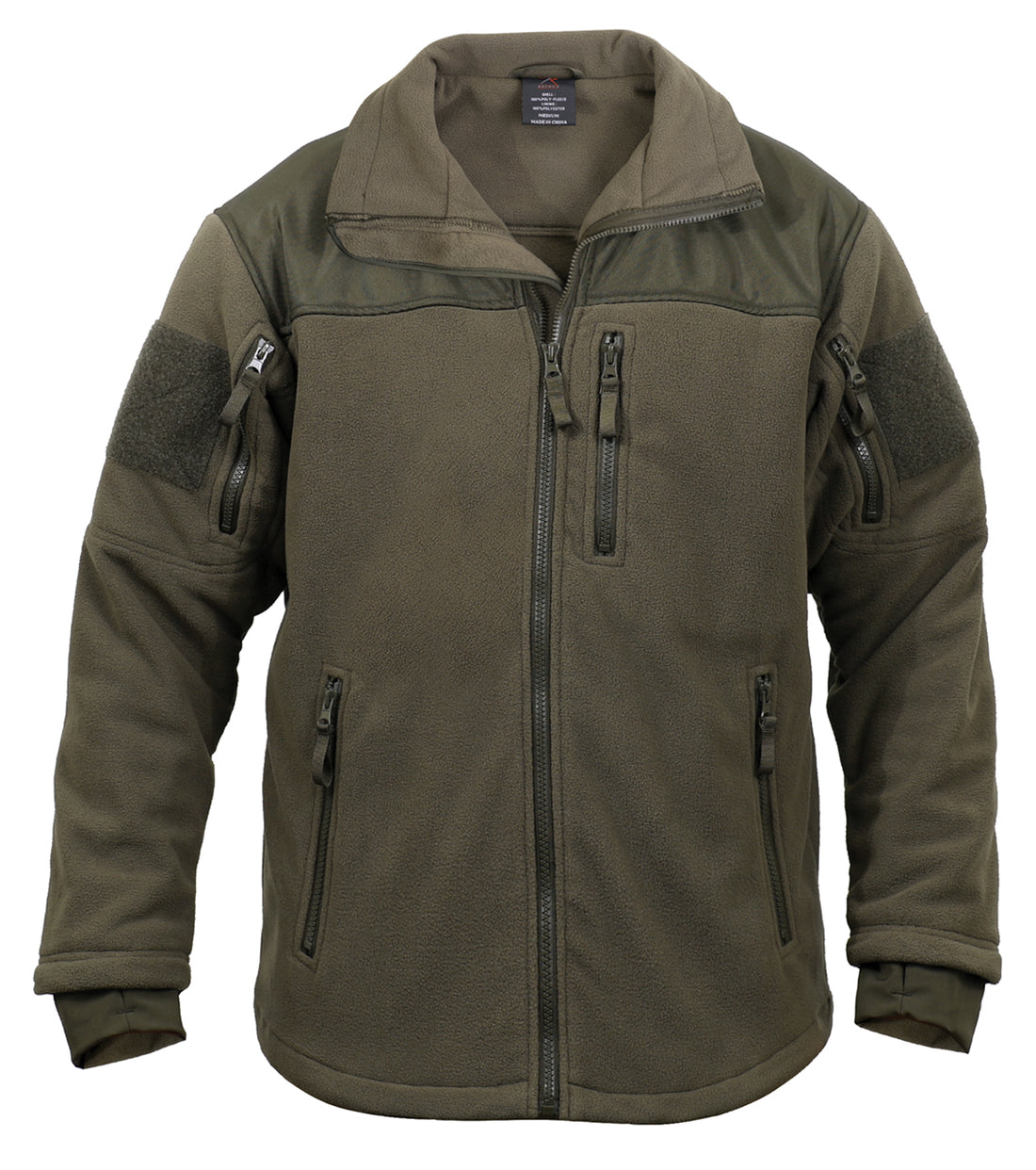 JACKET ROTHCO SPECIAL OPS TACTICAL FLEECE – OLIVE DRAB TALLA M