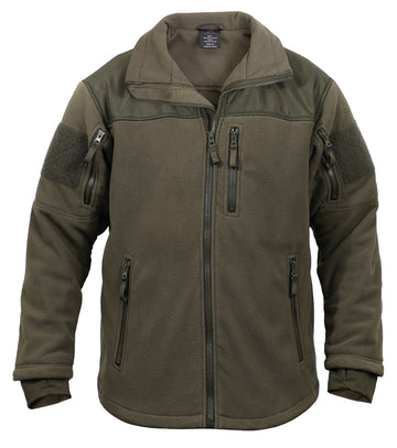 JACKET ROTHCO SPECIAL OPS TACTICAL FLEECE – OLIVE DRAB TALLA M