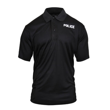 ROTHCO MOISTURE WICKING GOLF SHIRT/POLICE  TALLA L