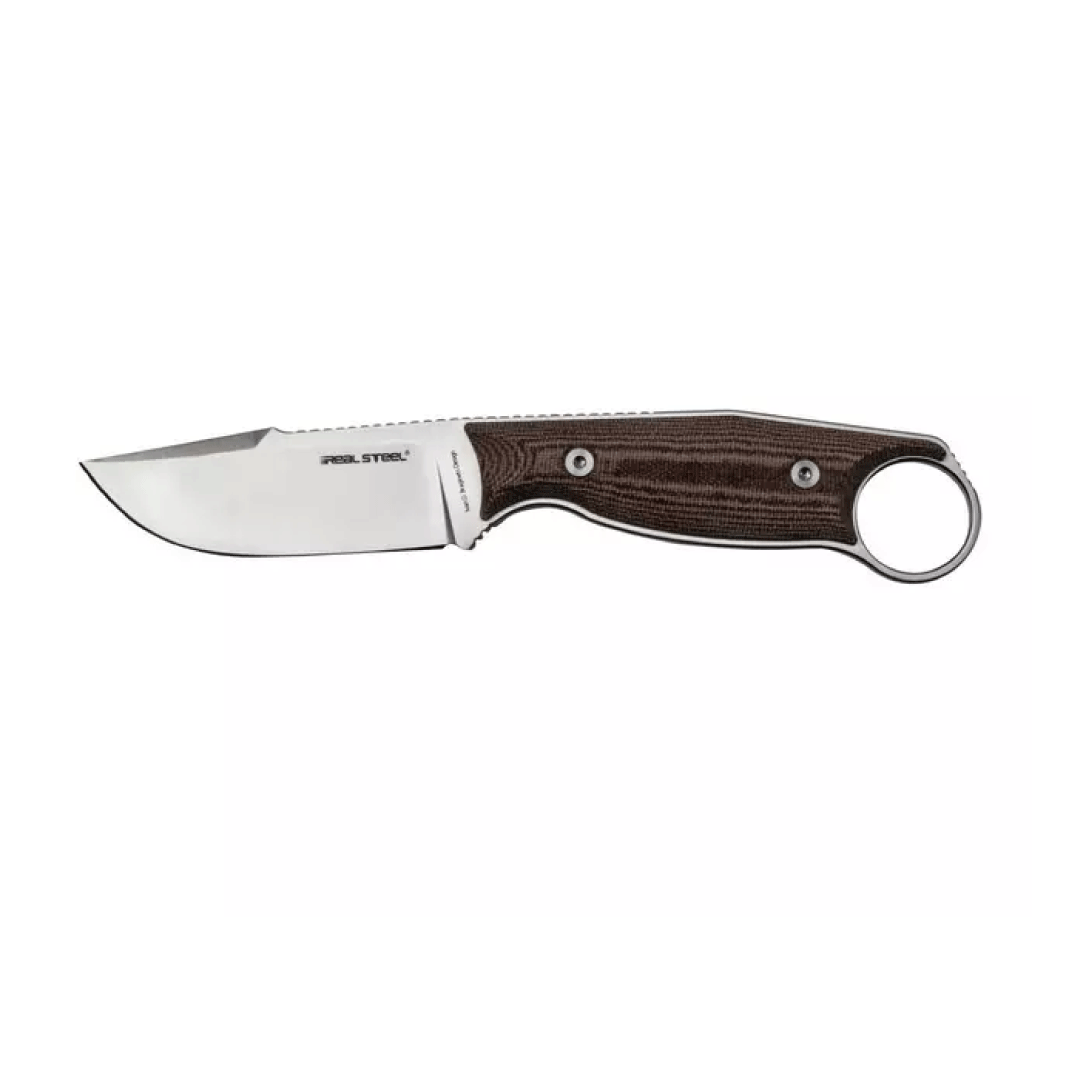 KNIFE REAL STEEL FURRIER HARPOON – BURGUNDY MICARTA