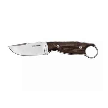 KNIFE REAL STEEL FURRIER HARPOON – BURGUNDY MICARTA