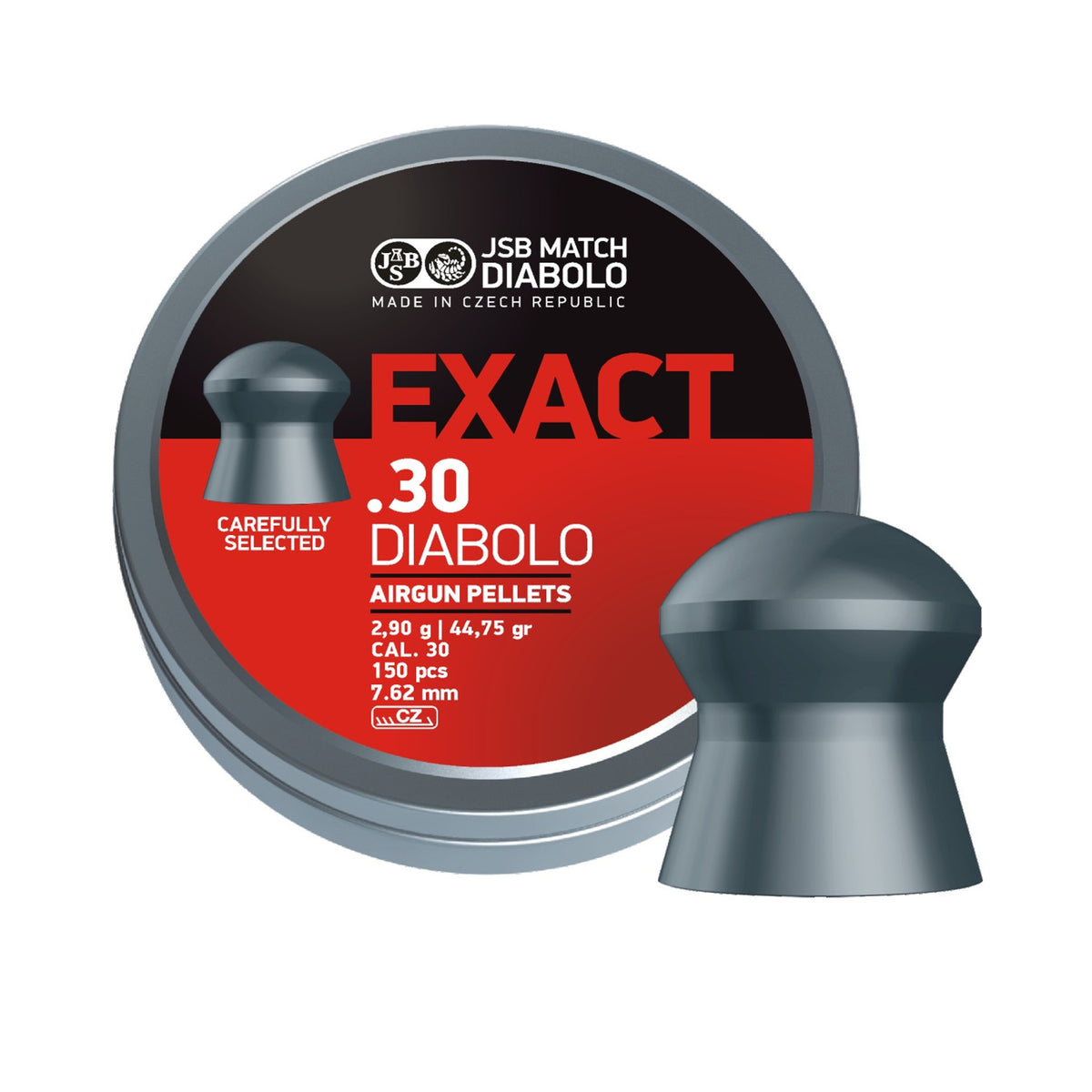 DIABOLOS JSB MATCH EXACT .30 X 150 (44.75GR)