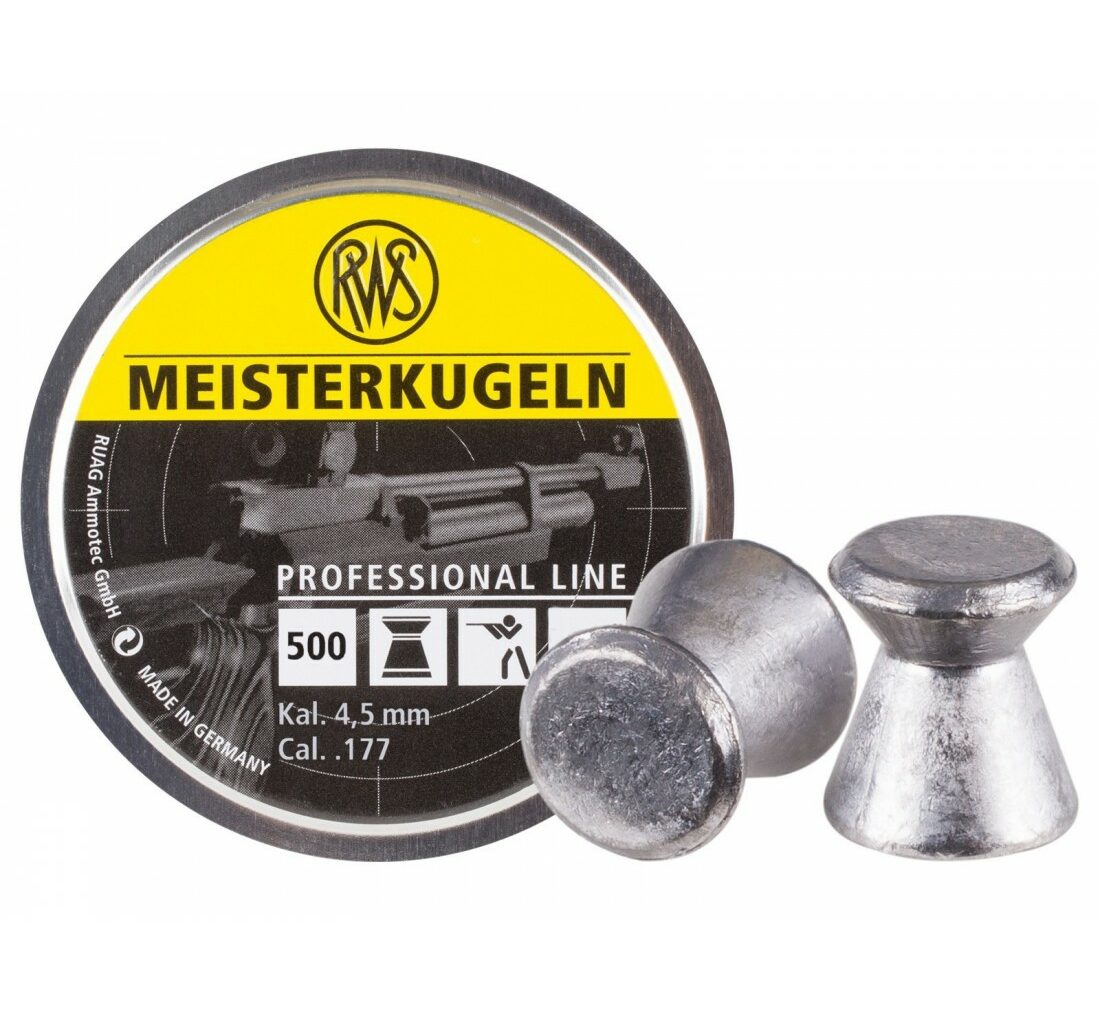 DIABOLOS RWS MEISTERKUGELN .177X500 WADCUTTER (8.2GR)