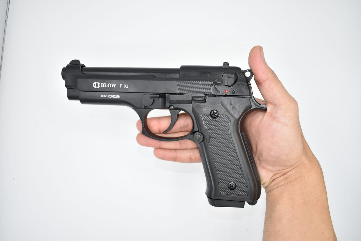 PISTOLA TRAUMATICA BLOW F 92 BLACK - vista 3