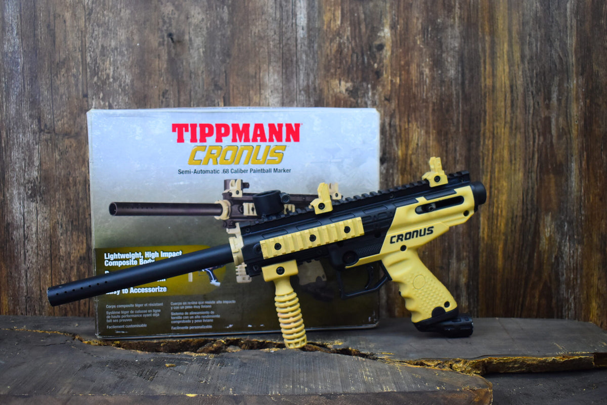MARCADORA TIPPMANN CRONUS BASIC BLACK/TAN - vista 3