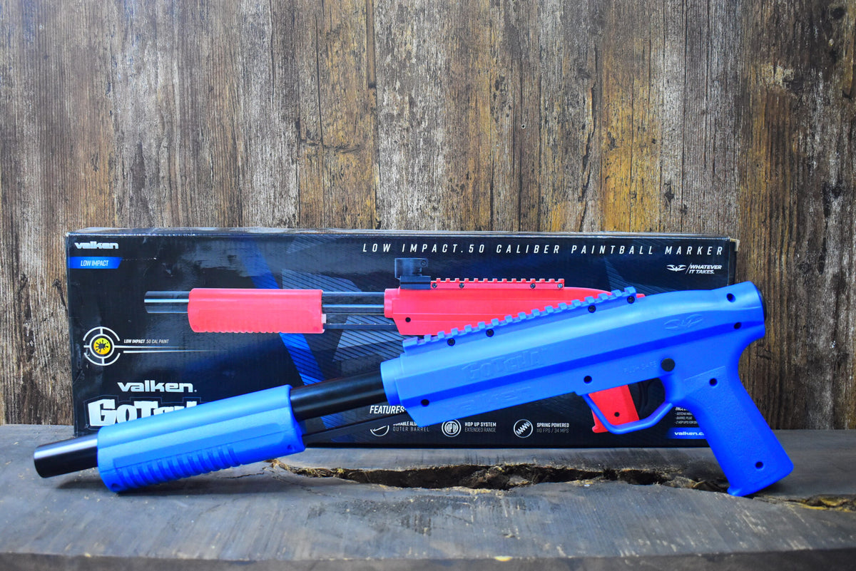 SHOTGUN VALKEN GOTCHA BLUE .50 - vista 3