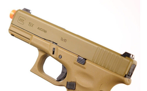 PISTOLA GLOCK G19X .177 CO2 BLOWBACK - vista 4