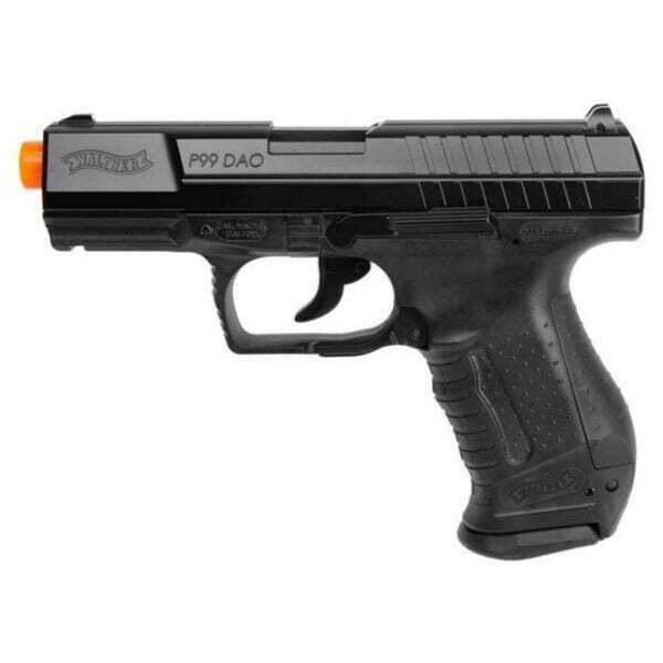 PISTOLA AIRSOFT WALTHER P99 CO2 GAS BLOWBACK – BLACK