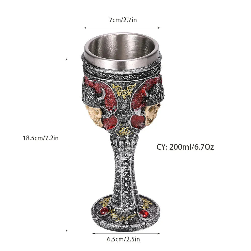 VASO DECORATIVO CALAVERA VTR-435 - vista 2