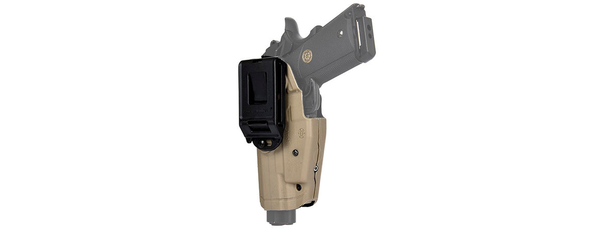HOLSTER EMERSON GEAR UNIVERSAL HARD SHELL PISTOL W/BELT CLIP RIGHT HANDED - vista 2