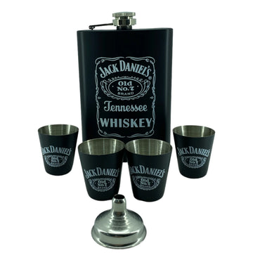SET WHISKERA JACK DANIELS NEGRO 9OZ VIC-81
