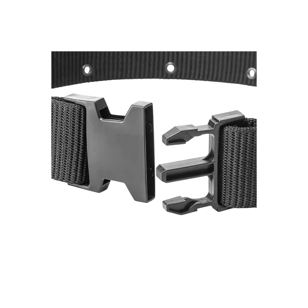 BELT TACTICAL YAKEDA QUICK RELEASE WEBBING NYLON W/ METAL BUCKLE - vista 3