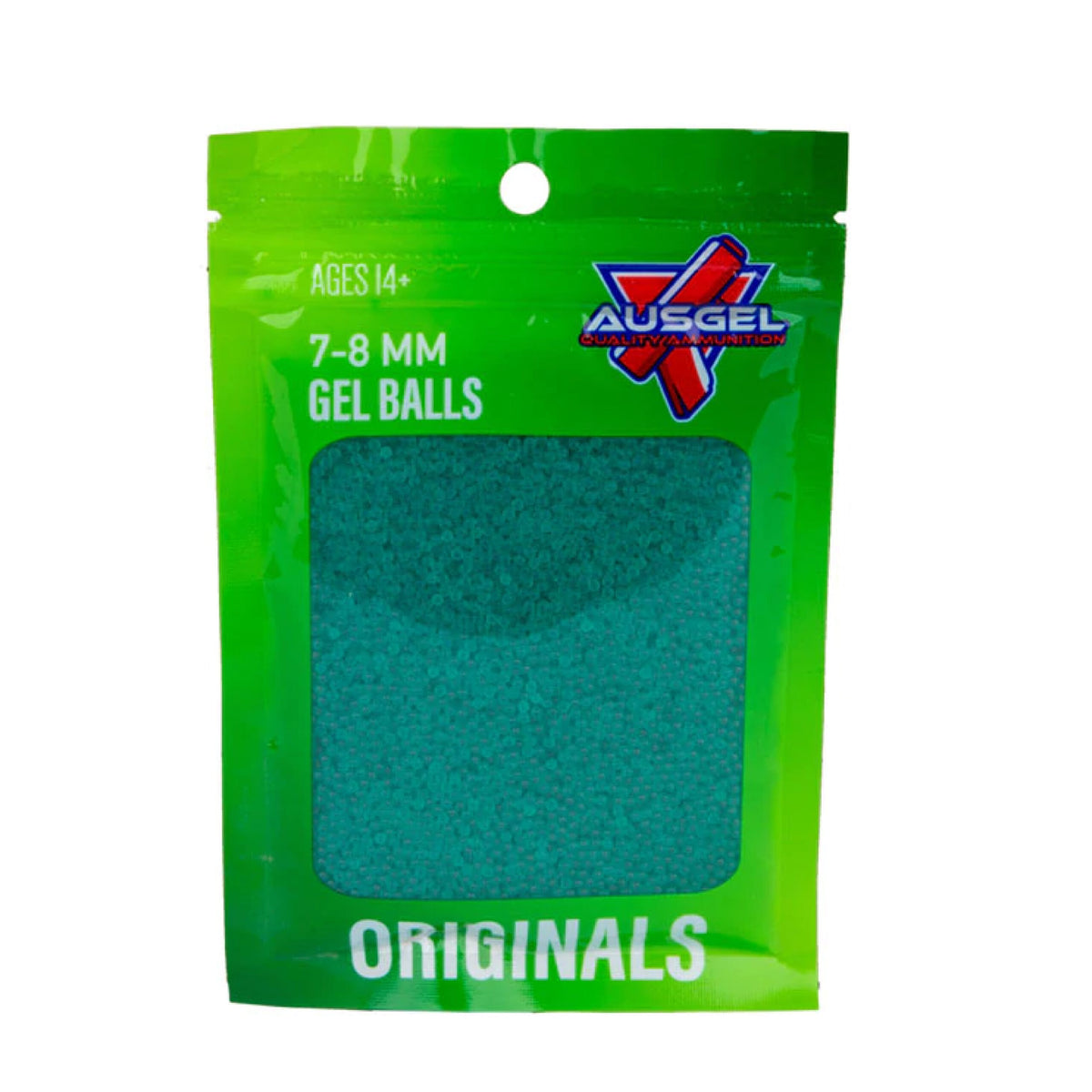 MUNICION GELS AUSGEL 7-8MM DELUXE GREEN – 60G