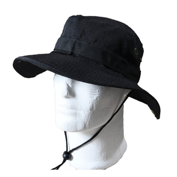 GORRA CAP SMITH SOLID BLACK BOONIE HAT
