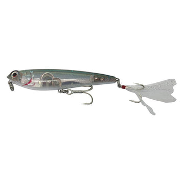 HARD MUD MINNOW 4 1/2″ 4/5OZ FLOATING DIRTY SILVER