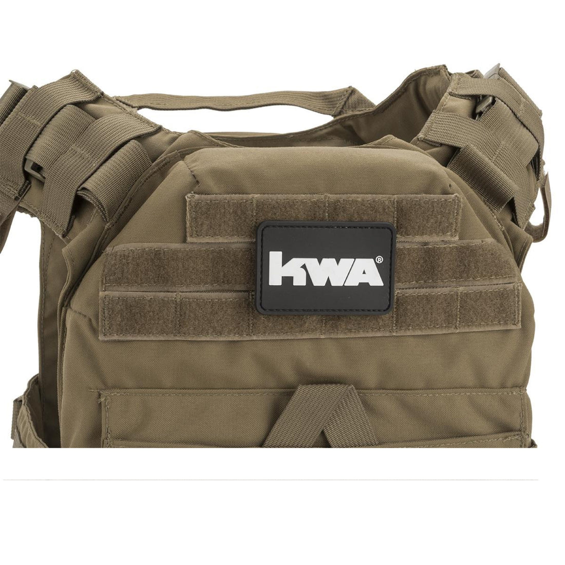 KWA PVC VELCRO RECTANGULAR PATCH