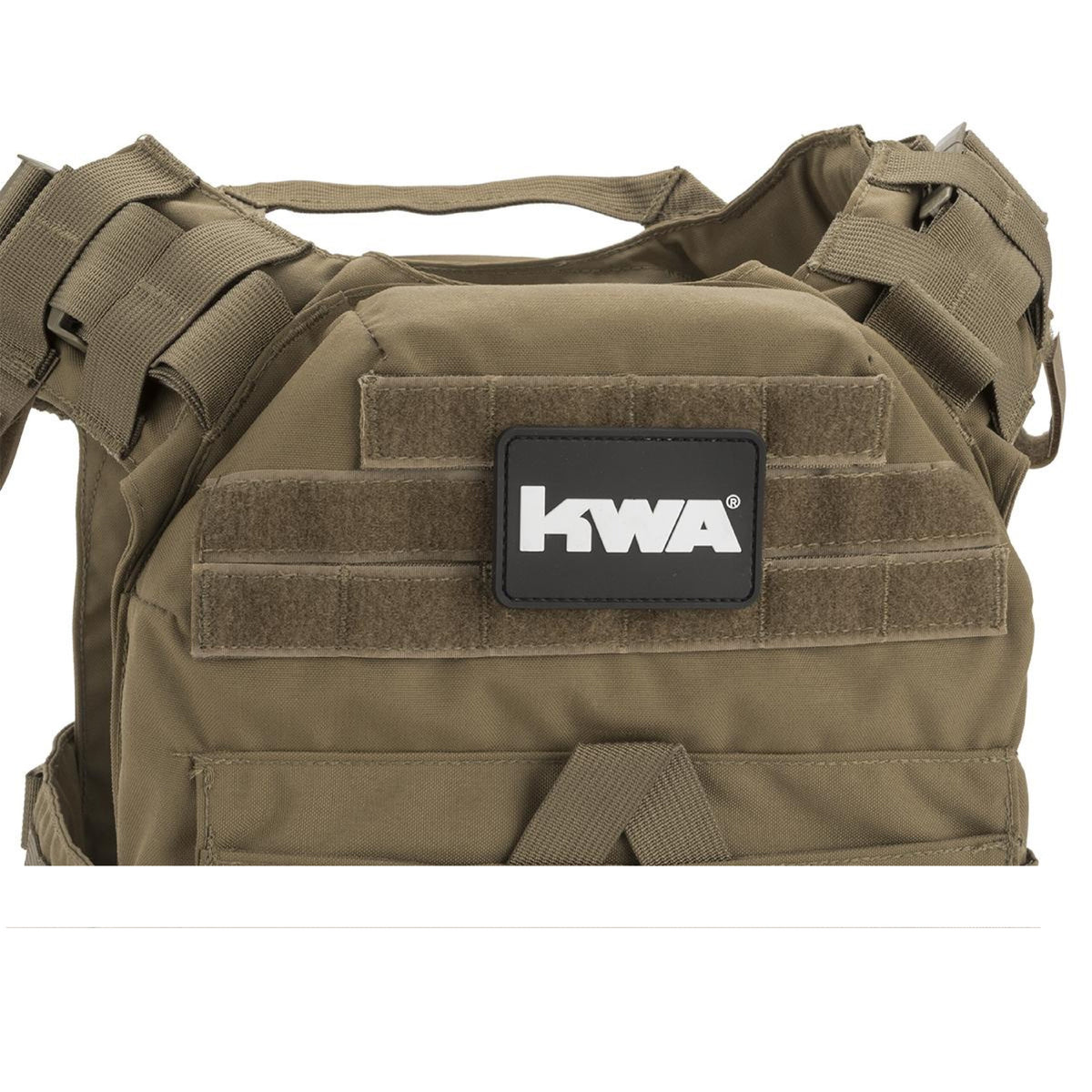 KWA PVC VELCRO RECTANGULAR PATCH - vista 2