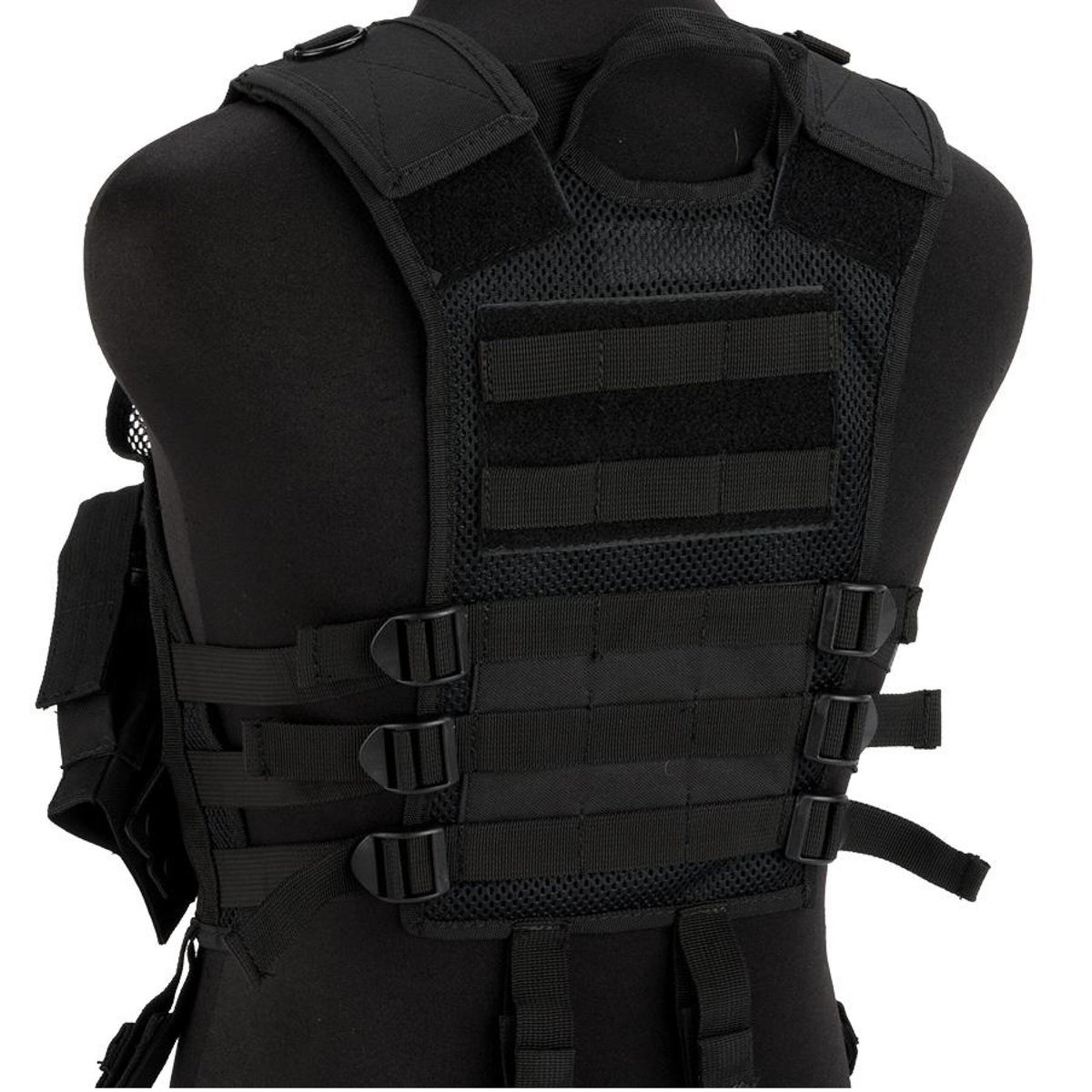 CHALECO VALKEN CROSSDRAW (YOUTH) BLACK - vista 3