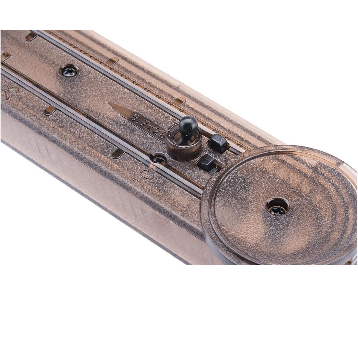 MAGAZINE AIRSOFT 200RD/50RD SELECTABLE CAPACITY FOR P90 AEG - vista 4