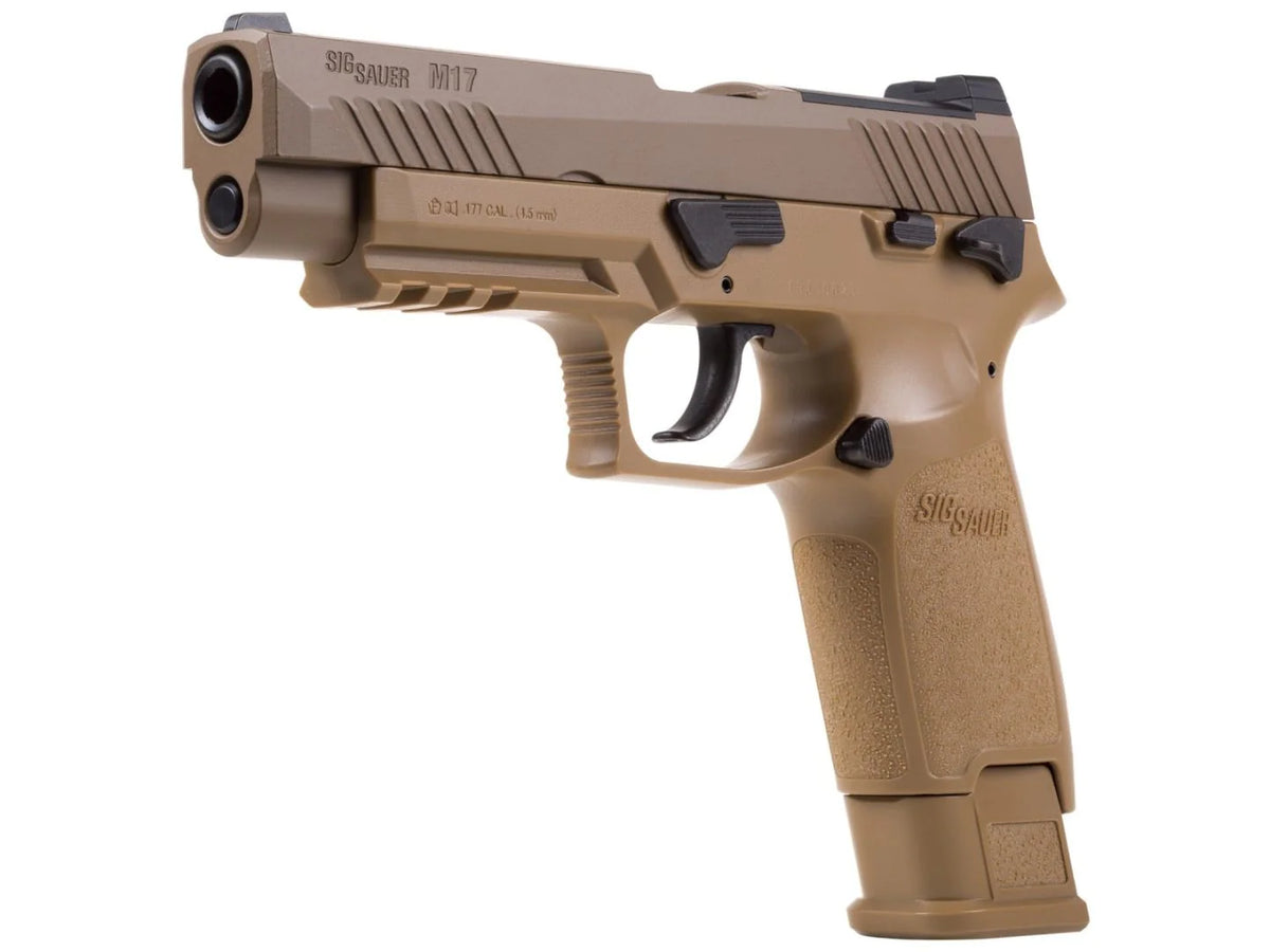 PISTOLA SIG SAUER M17 P320 .177 GBB CO2 – COYOTE TAN - vista 2