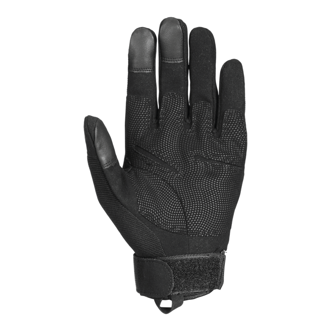 MOTORCYCLE GLOVES YAKEDA WITH KNUCKLE PROTECTION TALLA UNICA – BLACK