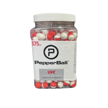 BOLA DE PIMIENTA PEPPER BALL LIVE AGENT LESS LETHAL ROUNDS .68 – CONTAINS PAVA