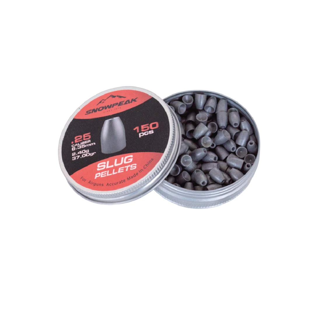 DIABOLOS SNOWPEAK SLUG .25X150 (37GR)