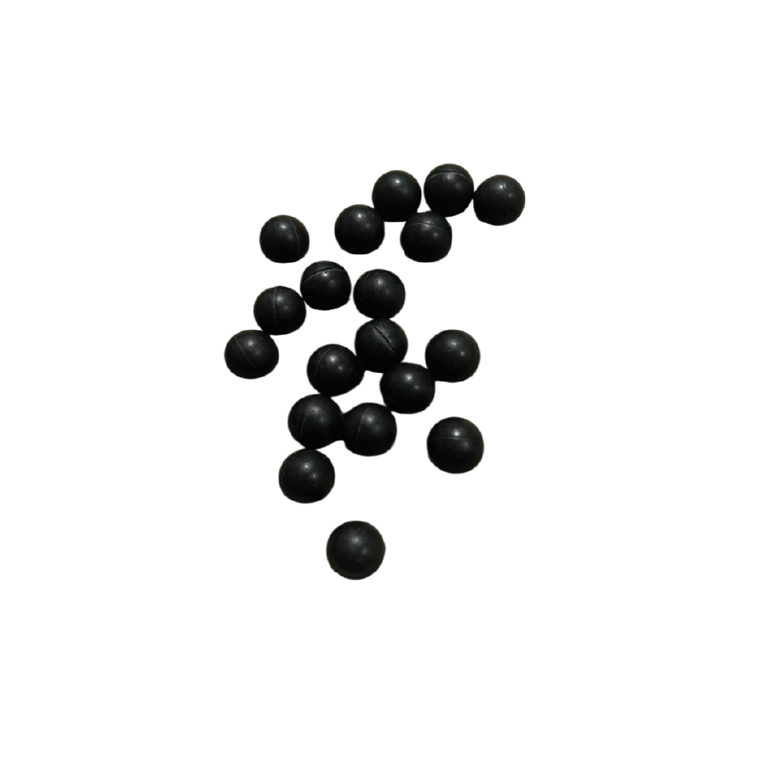 RUBBER BALL + STEEL BALL .50 3.83GR
