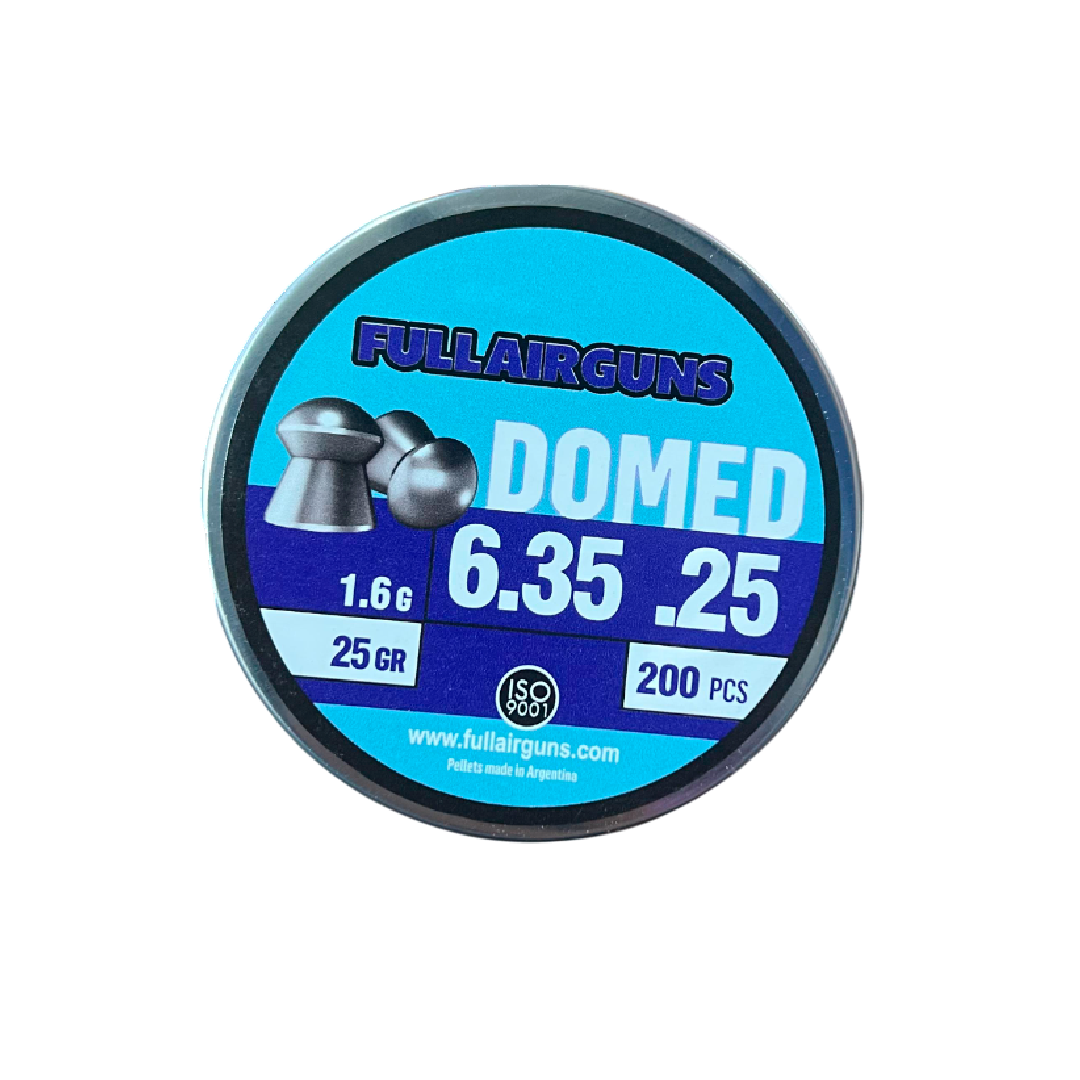 DIABOLOS FULL AIRGUNS DOMED .25X200 25GR
