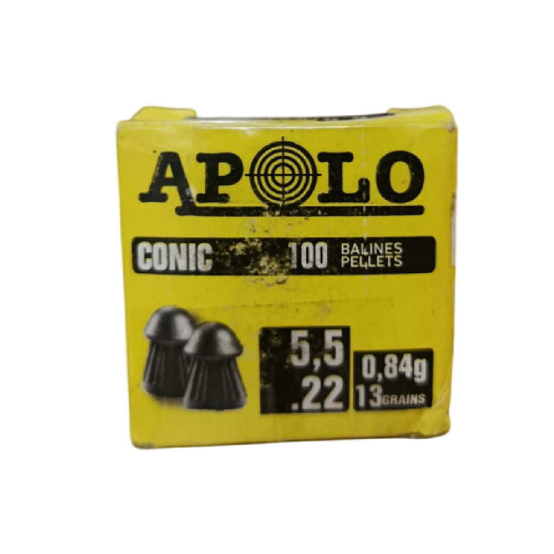 DIABOLOS APOLO CONIC CAL .22 X 100 13GR
