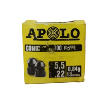 DIABOLOS APOLO CONIC CAL .22 X 100 13GR