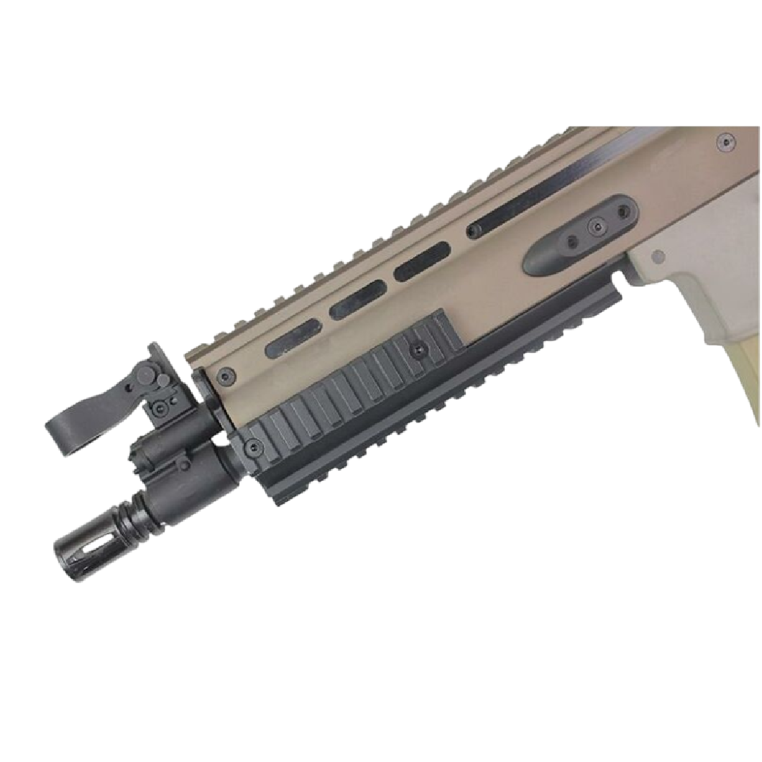 RIFLE AIRSOFT DOUBLE BELL SCAR-L TAN - vista 4