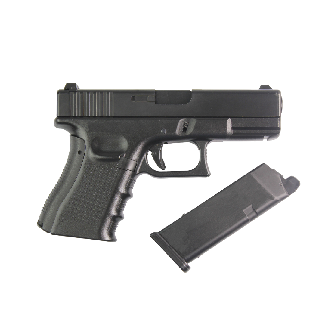 PISTOLA AIRSOFT DOUBLE BELL GLOCK FULL METAL GBB GREEN GAS - vista 3