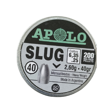 DIABOLOS APOLO SLUG .25X200