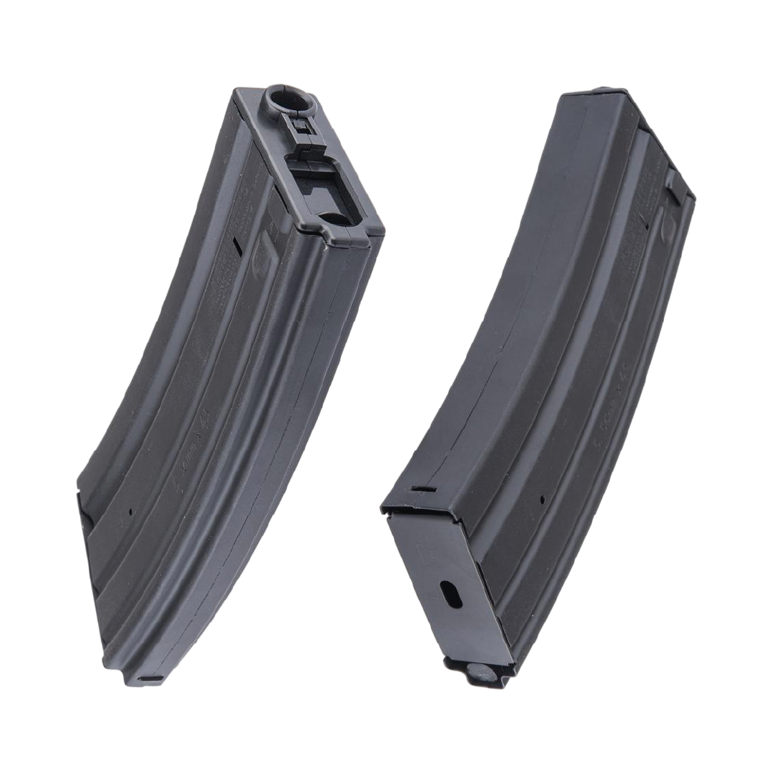 MAGAZINE AIRSOFT DOUBLE BELL M4 HI-CAP BLACK – 300 ROUND - vista 3
