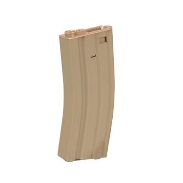 MAGAZINE AIRSOFT DOUBLE BELL M4 HI-CAP TAN – 300 ROUND