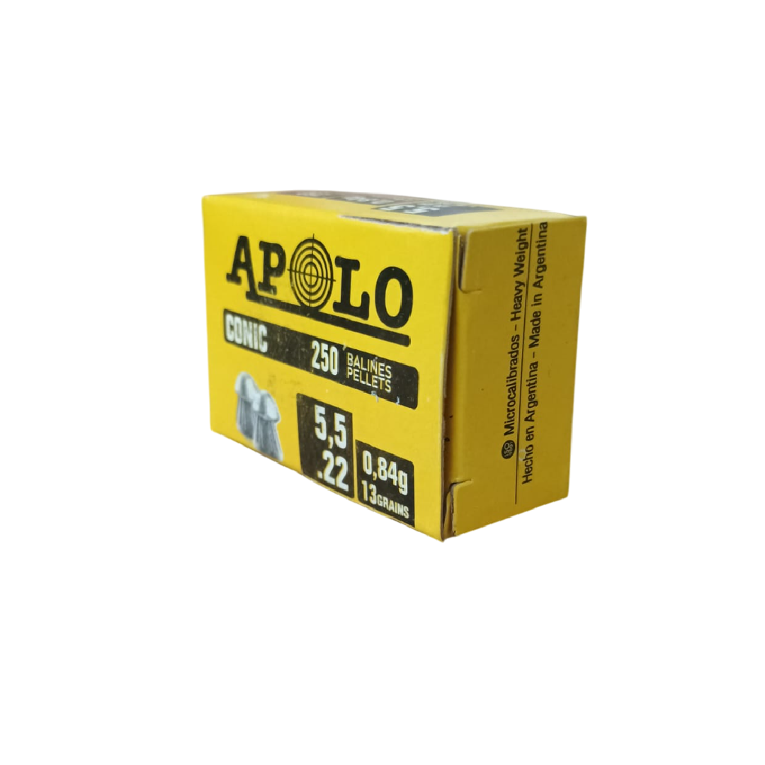 DIABOLOS APOLO CONIC CAL. .22 X 250 13GR - vista 4