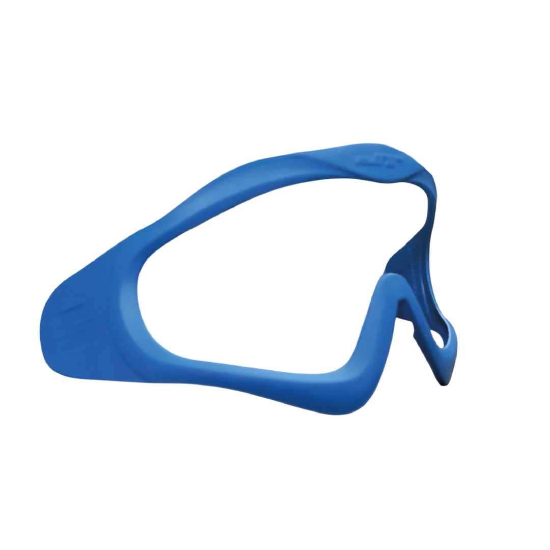 VISOR DE MASCARA JT PREMISE RENTAL BLUE FRAME - vista 2