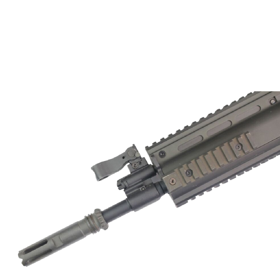 RIFLE AIRSOFT DOUBLE BELL SCAR-H BLACK - vista 3
