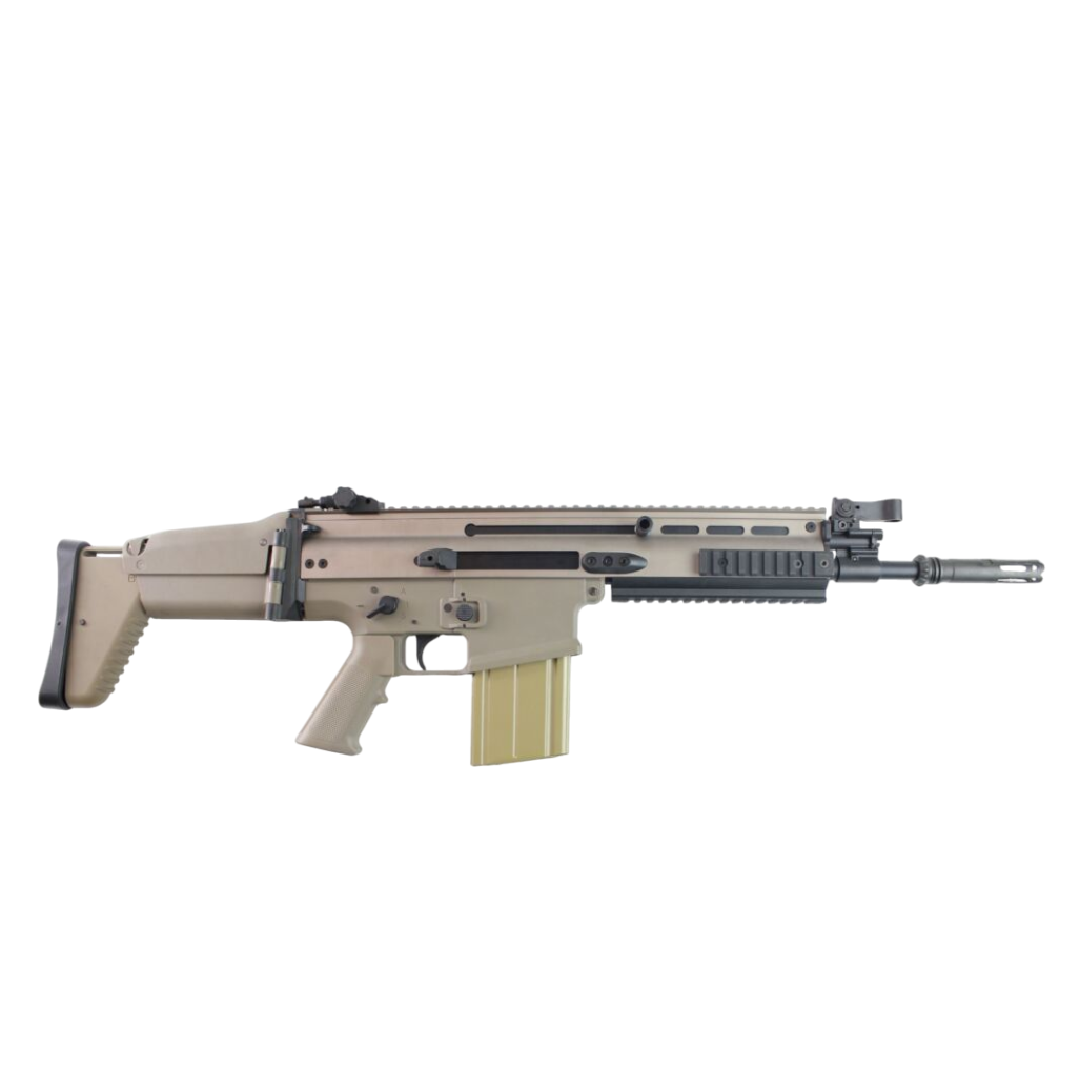 RIFLE AIRSOFT DOUBLE BELL SCAR-H TAN - vista 2