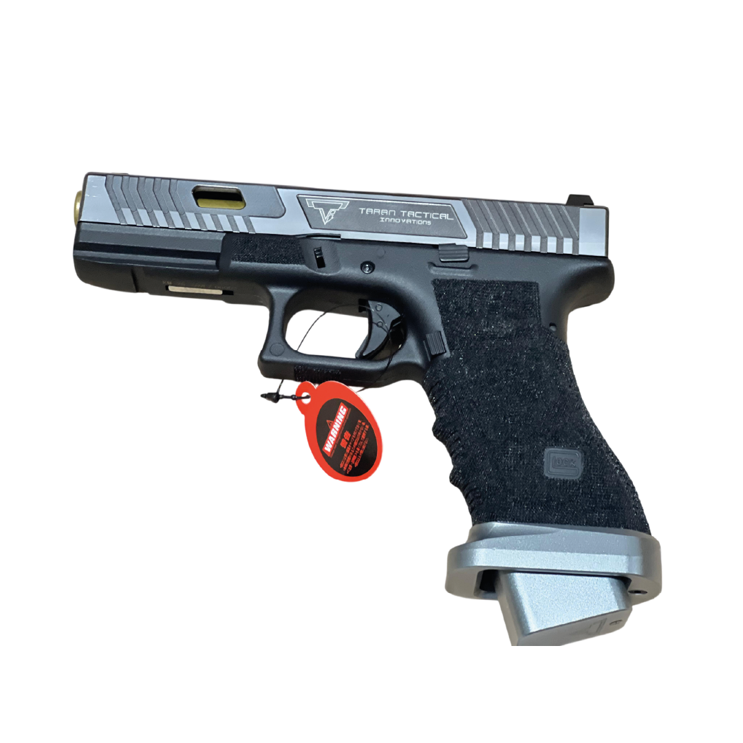 PISTOLA AIRSOFT DOUBLE BELL GLOCK 17 TTI FULL METAL GBB GREEN GAS