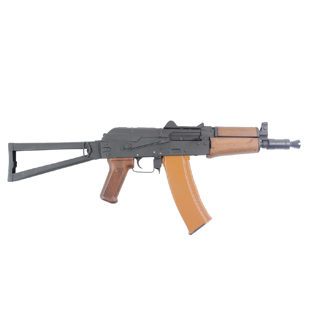 AIRSOFT DOUBLE BELL AKS74U AEG – WOOD/BLACK
