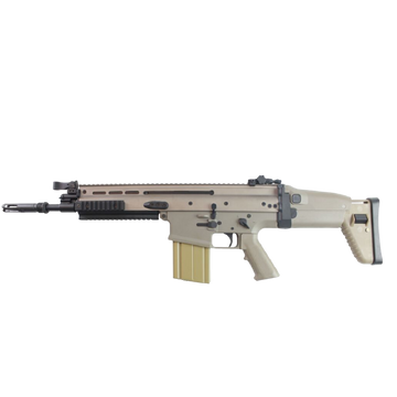 RIFLE AIRSOFT DOUBLE BELL SCAR-H TAN