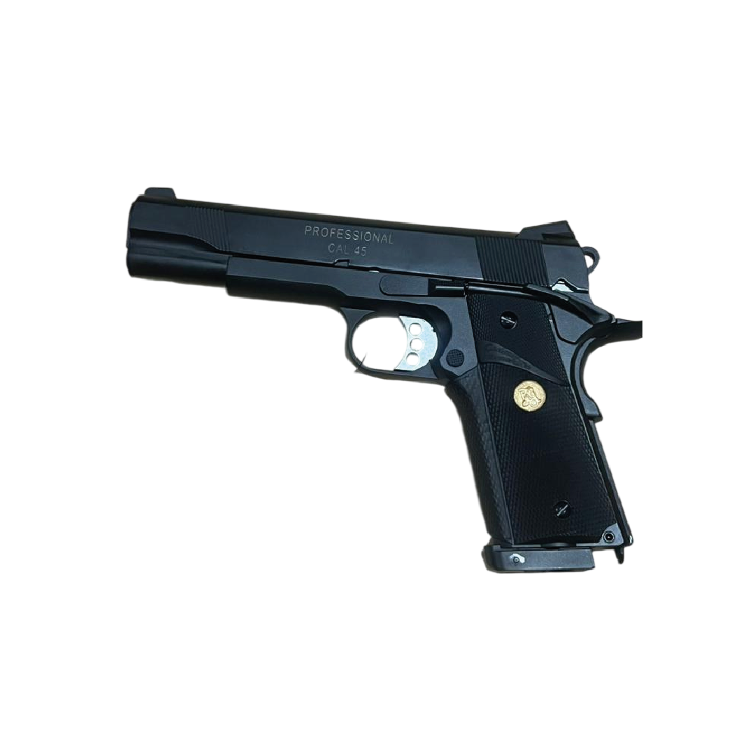 PISTOLA AIRSOFT DOUBLE BELL 1911 PLASTIC GBB CO2