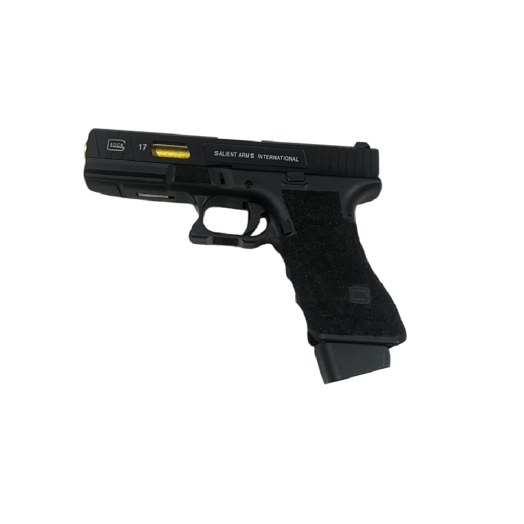 PISTOLA AIRSOFT DOUBLE BELL GLOCK 17 CNC METAL GBB GREEN GAS