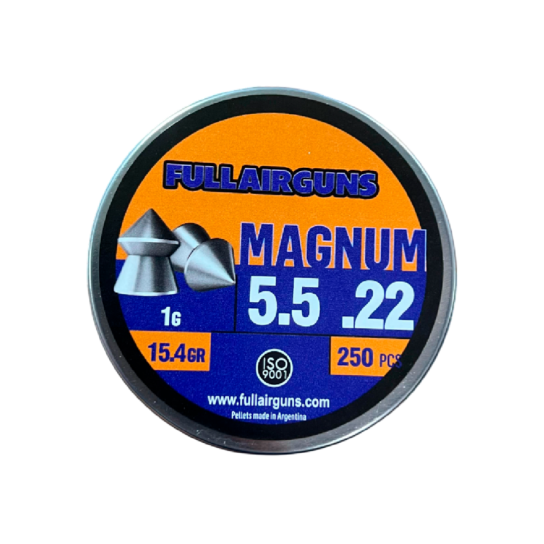 DIABOLOS FULL AIRGUNS MAGNUM .22X250 15GR