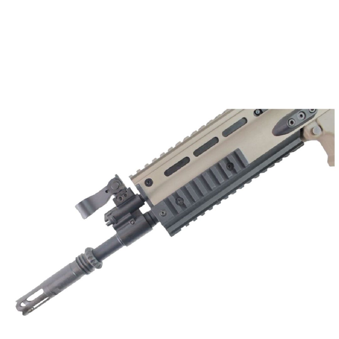 RIFLE AIRSOFT DOUBLE BELL SCAR-H TAN - vista 3