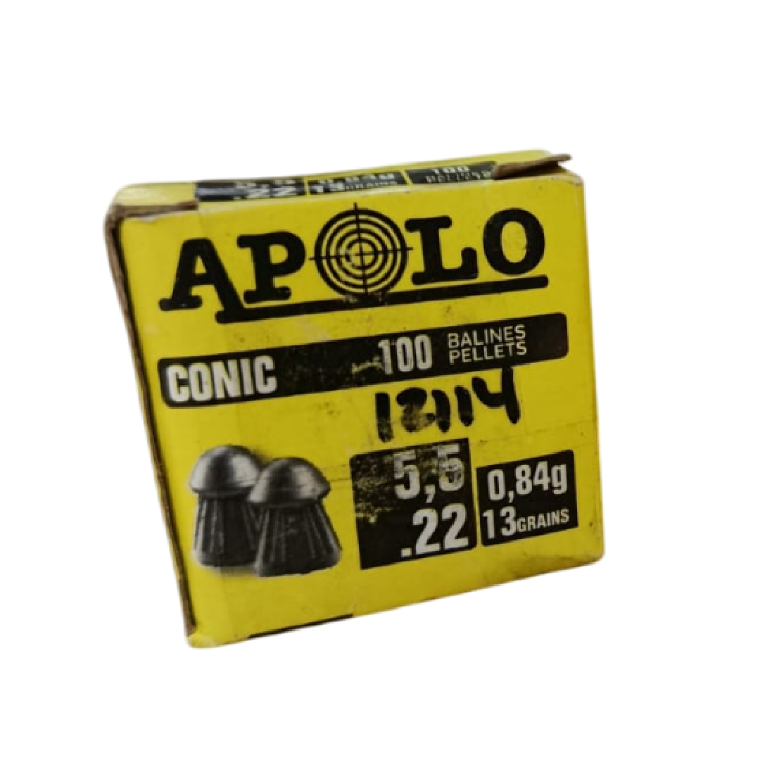 DIABOLOS APOLO CONIC CAL .22 X 100 13GR - vista 2